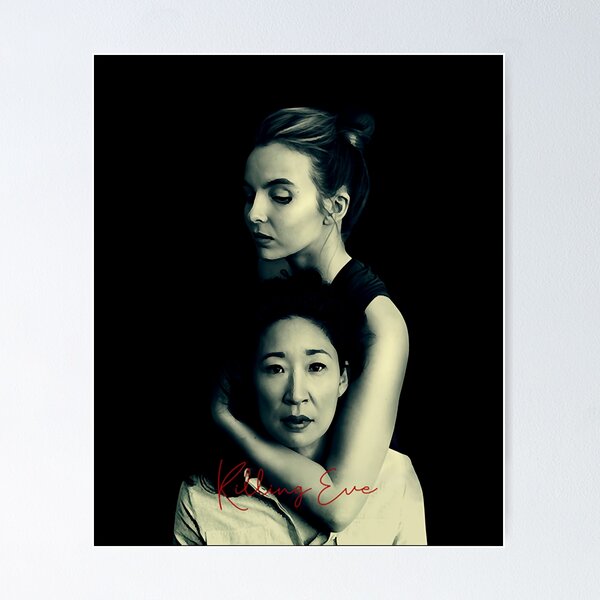 Item preview, Killing Eve Paitning Red Art designed and sold by WhiteheadWeems.