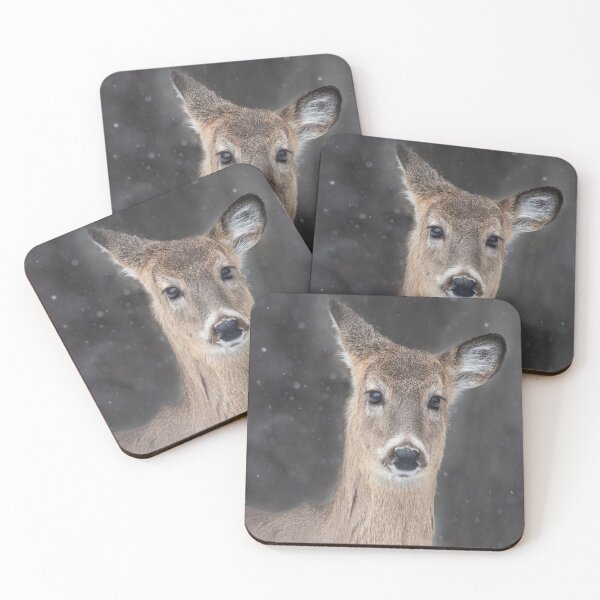 Item preview, White-tailed Deer in Winter designed and sold by TheCurators.