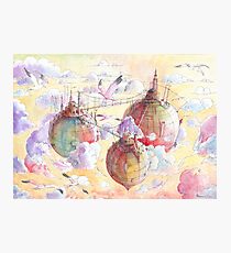 Three worlds Photographic Print