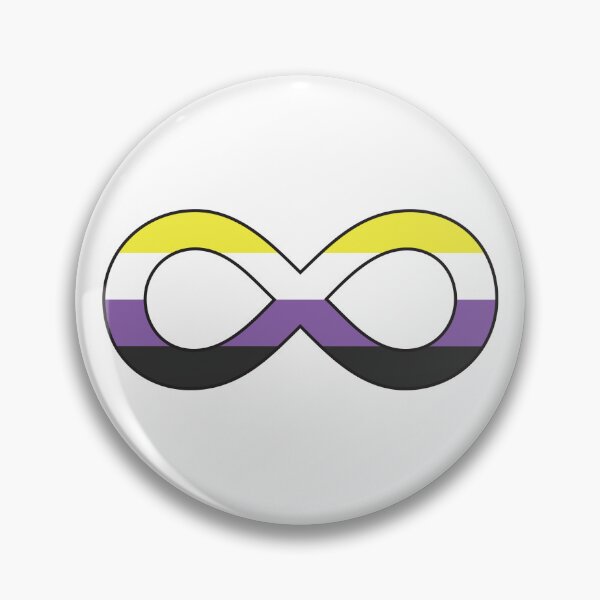 Item preview, Infinity - Non Binary designed and sold by LovetannCreate.