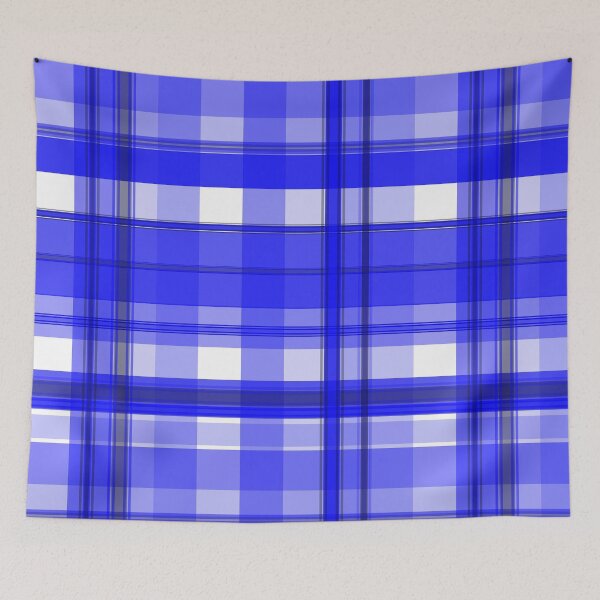 Item preview, Shades of Blue Plaid designed and sold by PharrisArt.