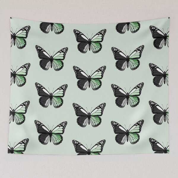 Item preview, mint butterfly designed and sold by cosmicallyavg.