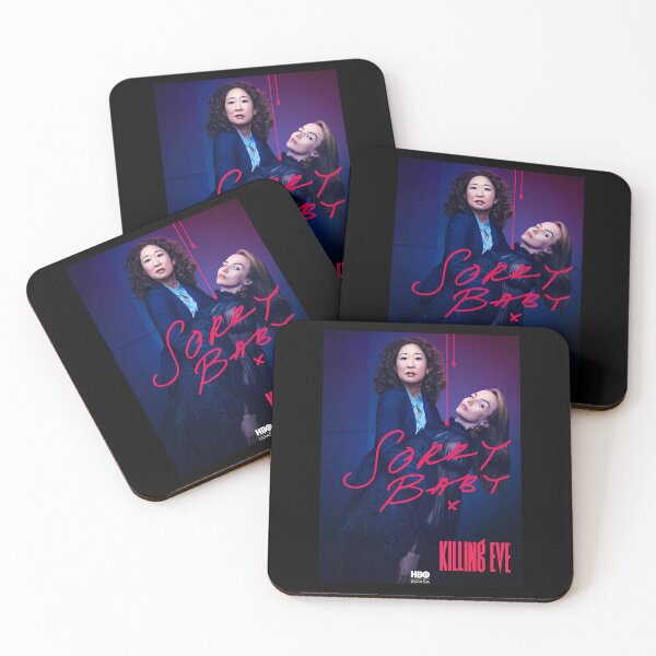Item preview, Red And White Killing Eve Poster designed and sold by WhiteheadWeems.