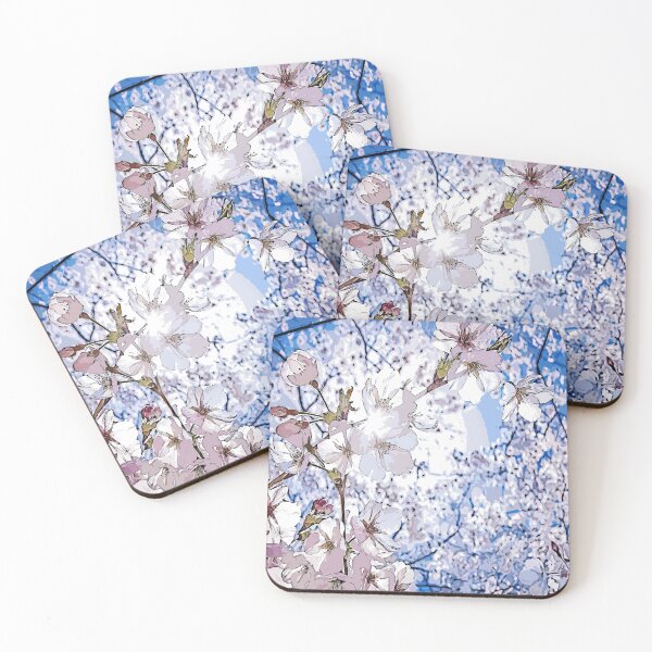 Artikelvorschau, Blooming cherry tree, color print entworfen und verkauft von artdragongift 15.