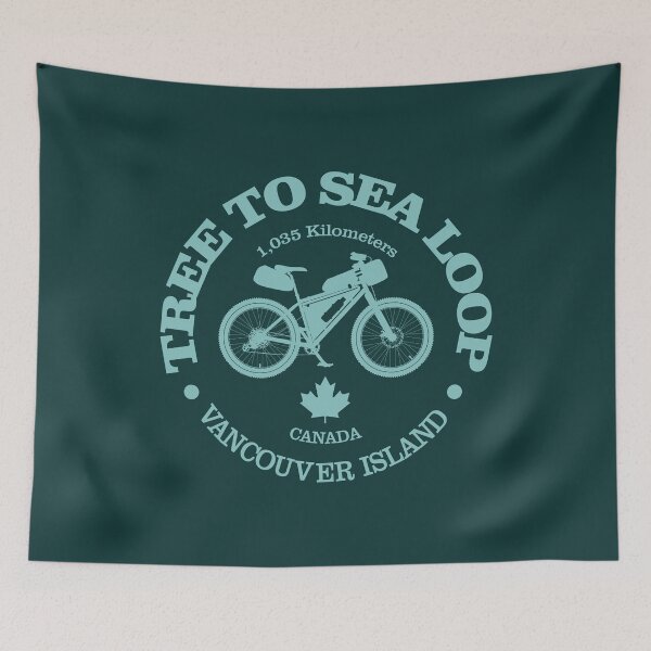 Item preview, Tree to Sea Loop (cycling) designed and sold by curranmorgan.