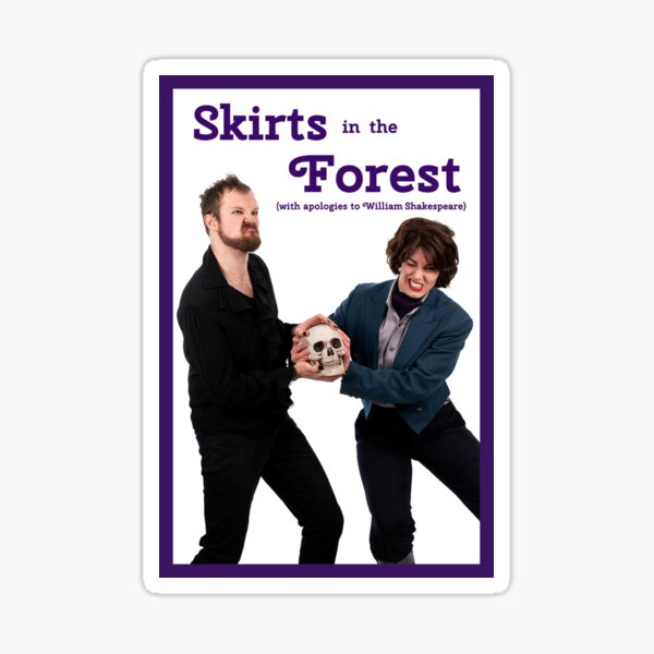 Skirts in the Forest Sticker