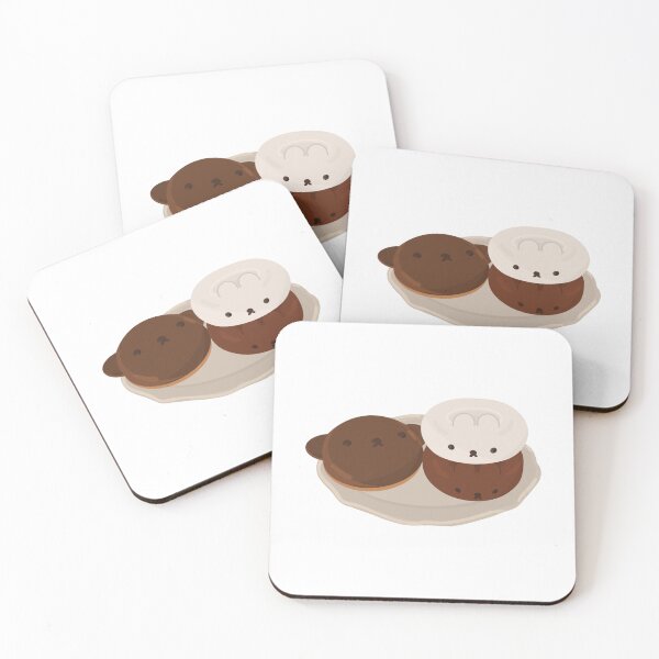 Item preview, bear and bunny donuts designed and sold by Dengdengstudios.