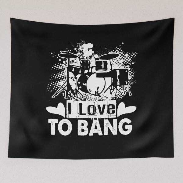 Item preview, Drummer I Love To Bang designed and sold by UnknownArtistt.