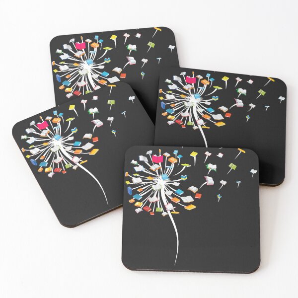 Item preview, Funny dandelion books gift for reading lover women girls designed and sold by YounanEdoardo.