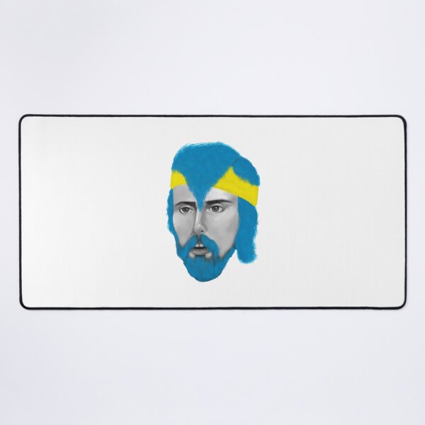 Item preview, Asmongold Blue Hair designed and sold by Melodyolon.