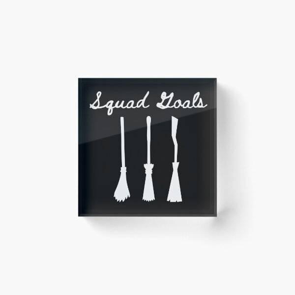 Item preview, Squad Goals- Halloween Witch theme- White text designed and sold by lunabethdesigns.