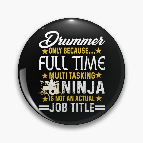 Artikelvorschau, Drummer Is Not An Actual Job Title entworfen und verkauft von UnknownArtistt.