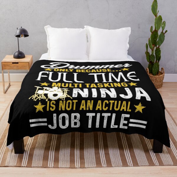 Item preview, Drummer Is Not An Actual Job Title designed and sold by UnknownArtistt.