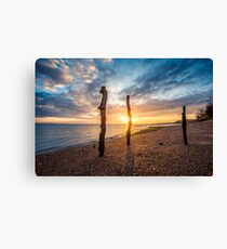 Woodside Bay Sunrise Canvas Print