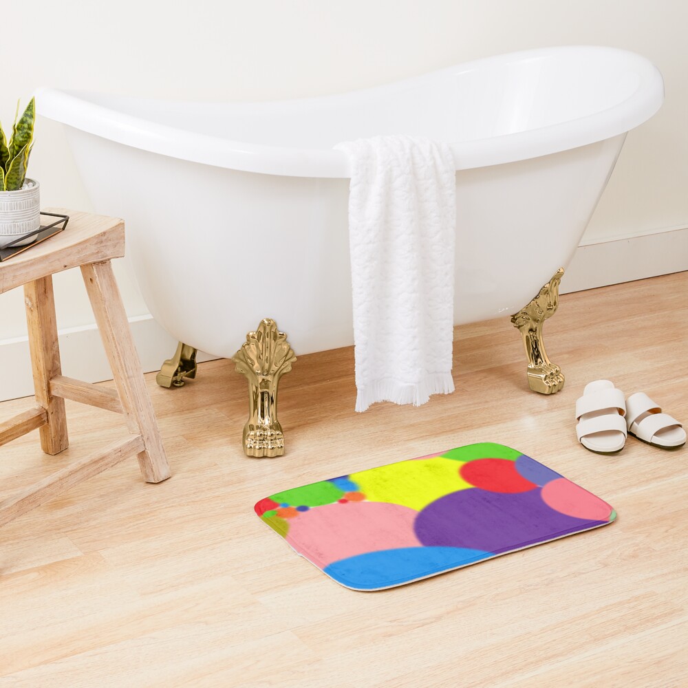 Vista previa del artículo con la obra «Alfombra de baño», diseñado y vendido por evolutionx.
