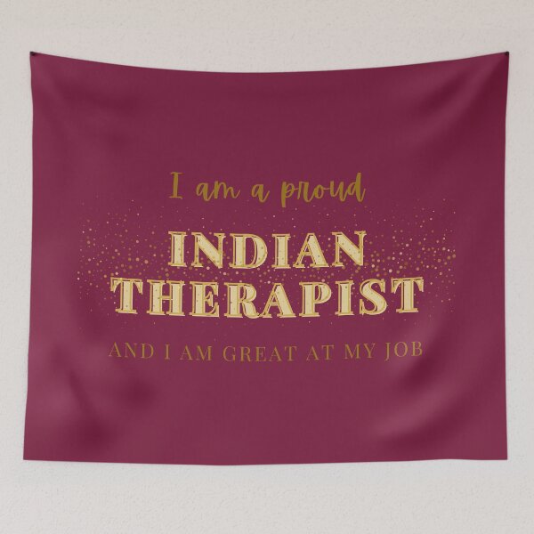 Item preview, Proud Indian Therapist designed and sold by CreeDesigns723.
