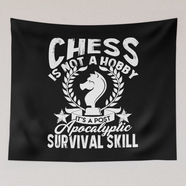 Item preview, Chess Is Not A Hobby designed and sold by UnknownArtistt.