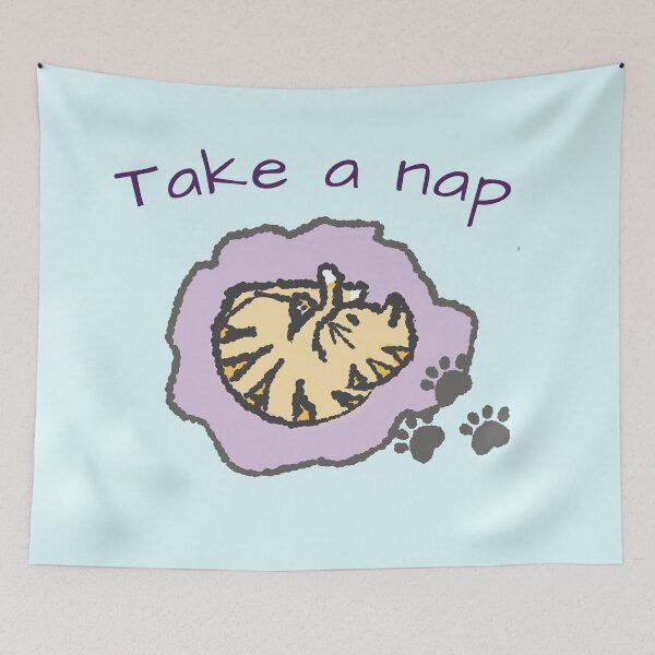 Item preview, Sleeping cat designed and sold by CarliPeraza.