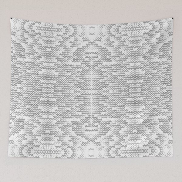 Item preview, Grey watercolour chevron designed and sold by onemandalaaday.