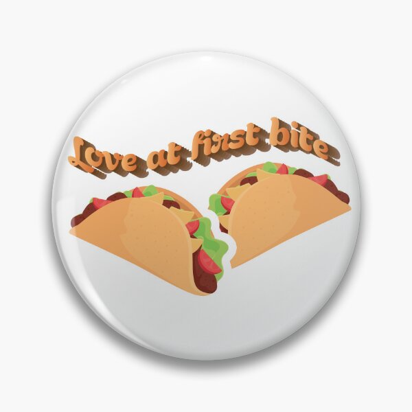 Item preview, Love At First Bite Funny Tacos designed and sold by Dufawa.