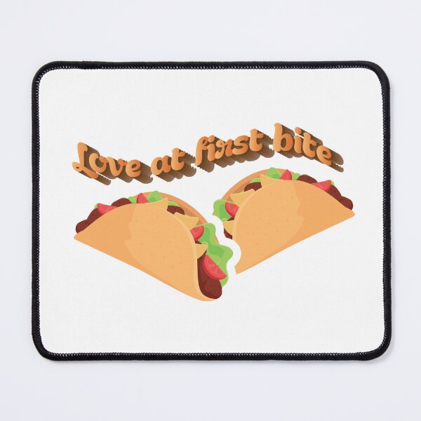 Item preview, Love At First Bite Funny Tacos designed and sold by Dufawa.