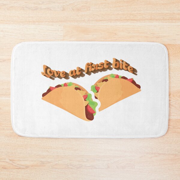 Item preview, Love At First Bite Funny Tacos designed and sold by Dufawa.