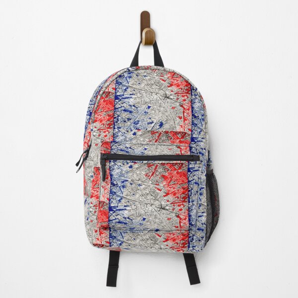 Item preview, Paris France City Map in TriColour designed and sold by Michael van der Hoorn.