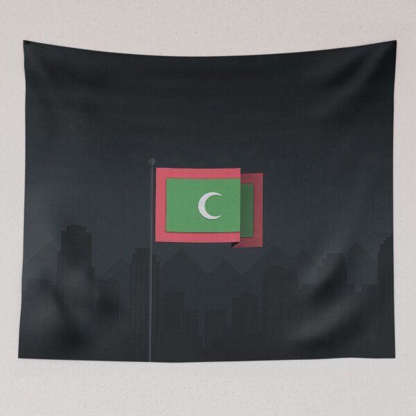 Item preview, Maldives designed and sold by FlatFlags.