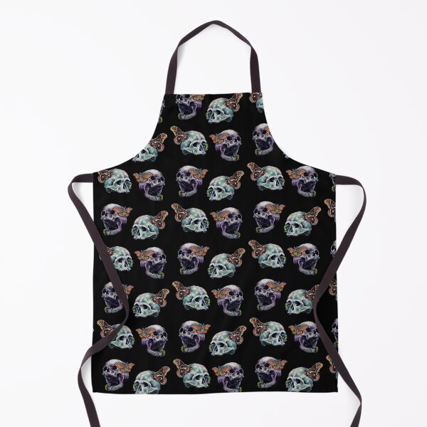 Item preview, Skulls with Moths and Caterpillars designed and sold by Couartney.
