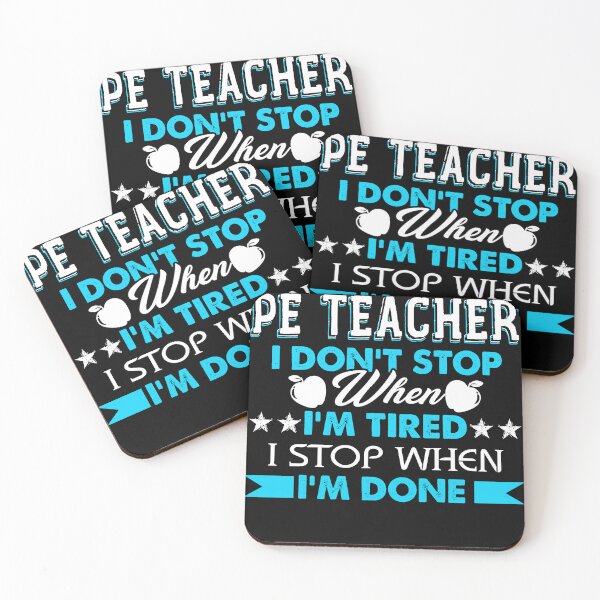 Item preview, I'm A PE Teacher I'm Stop When I'm Done designed and sold by UnknownArtistt.