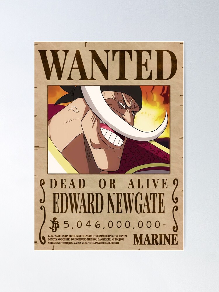 Edward Newgate Wanted Poster Sold By Organist Fearful 