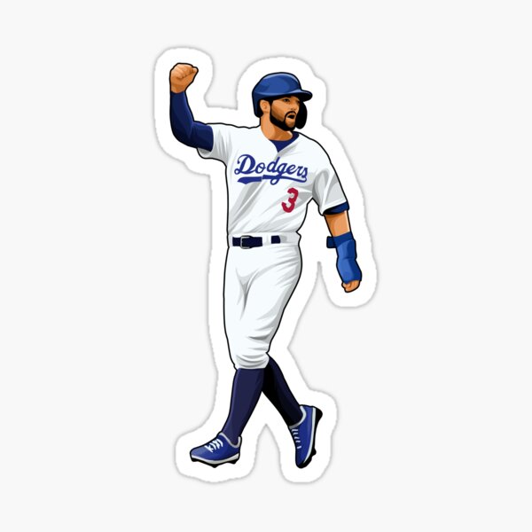 Joc Pederson Sticker for Sale by Kayla Troutman