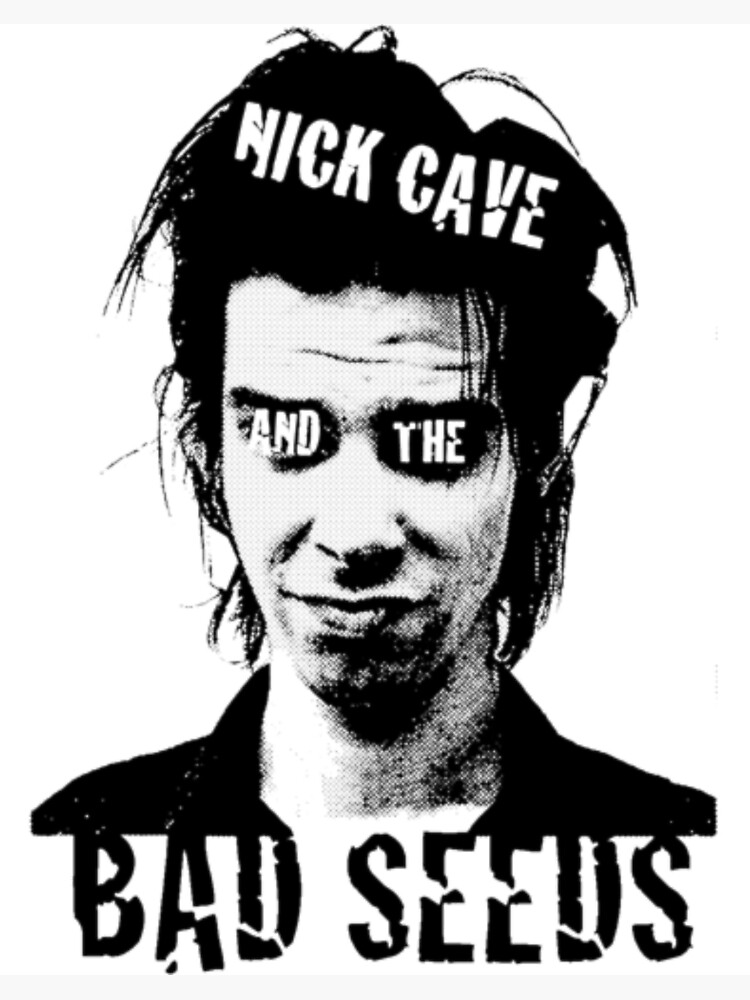 Red Right Hand - Nick Cave & The Bad Seeds (lyrics) Art Board