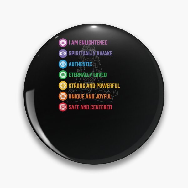 Artikelvorschau, CHAKRA MEANINGS RAINBOW ENLIGHTENMENT entworfen und verkauft von sobriowslen.