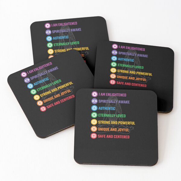 Item preview, CHAKRA MEANINGS RAINBOW ENLIGHTENMENT designed and sold by sobriowslen.