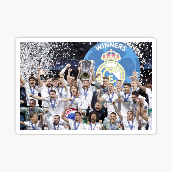 Pegatina Real Madrid 14 Champions League