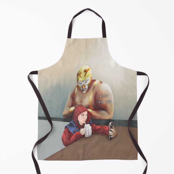 Item preview, LiL Tay brings U this large print custom "Hola" tribute 2 the Mexican Lucha libre culture designed and sold by lil tay .
