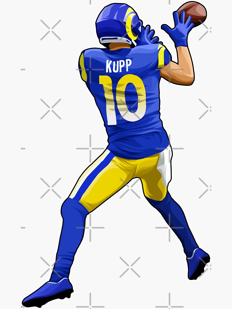 Cooper Kupp 10 LA Rams Jersey Digital Prints 
