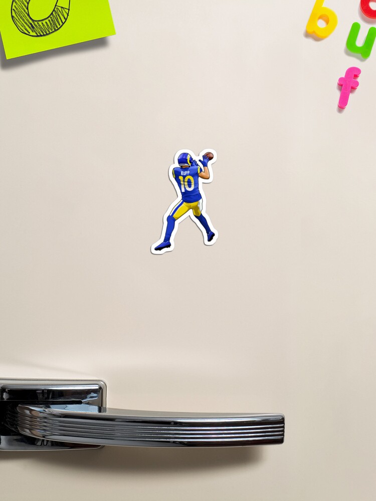 Cooper Kupp #10 Touchdown Catches Sticker for Sale by ManagerRules