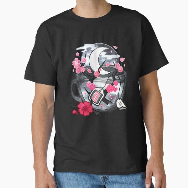 Artikel-Vorschau von Teetasse mit Pride-Flagge - Moonlight Sakura Demigirl, designt und verkauft von heysoleilart.