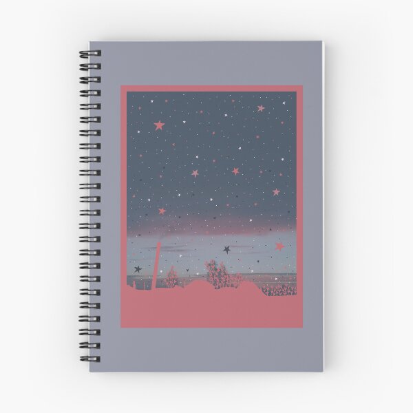 Item preview, pink countruside landscape designed and sold by croutonT.