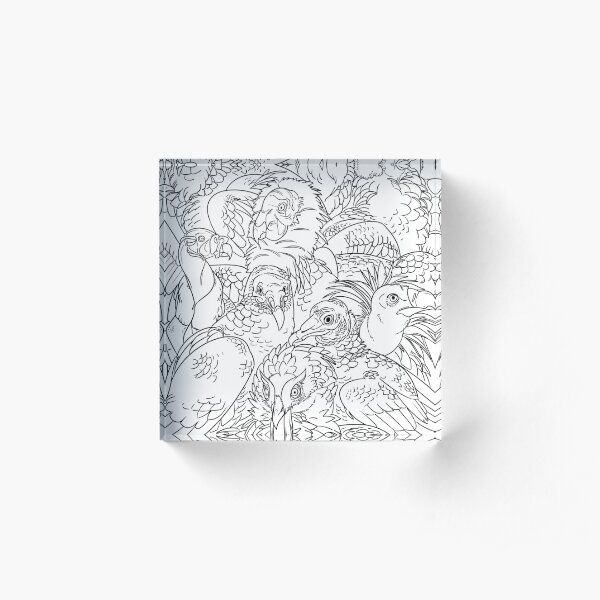 Vulture Culture Acrylic Block