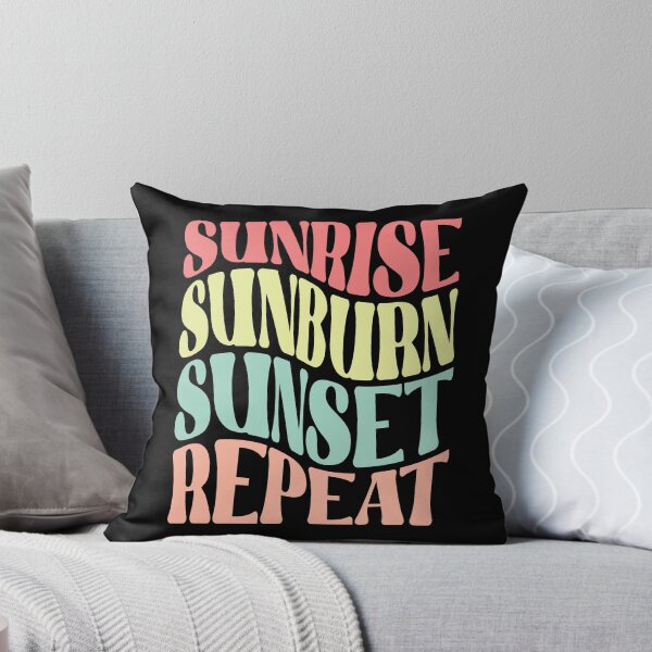 Item preview, Sunrise Sunburn Sunset Repeat designed and sold by samah82.