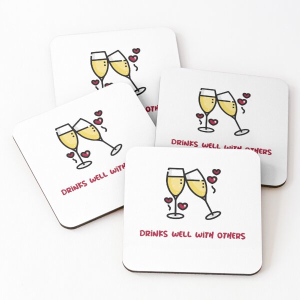 Artikelvorschau, Drinks Well With Others entworfen und verkauft von LifeSpice.
