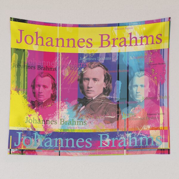 Item preview, Johannes Brahms, German composer designed and sold by Mauswohn.