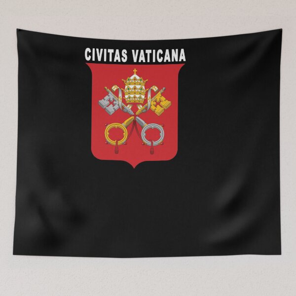 Item preview, VATICAN EMBLEM LATIN LANGUAGE CHRISTIAN DESIGN designed and sold by sobriowslen.