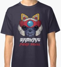 Samurai Pizza Skull Classic T-Shirt