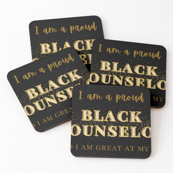 Item preview, Proud Black Counselor designed and sold by CreeDesigns723.