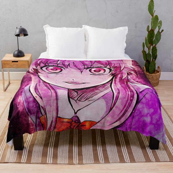 Anime Future Diary, Yuno Gasai Plush, Sofa Bedspread