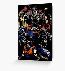 MIX DBZ OTHER Greeting Card